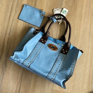 NWT vegan leather handbag